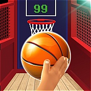 Shot Basketball