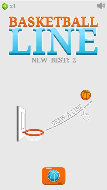 Basketball Line Screenshot 1