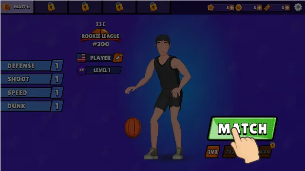 Basketball Superstars Screenshot 1