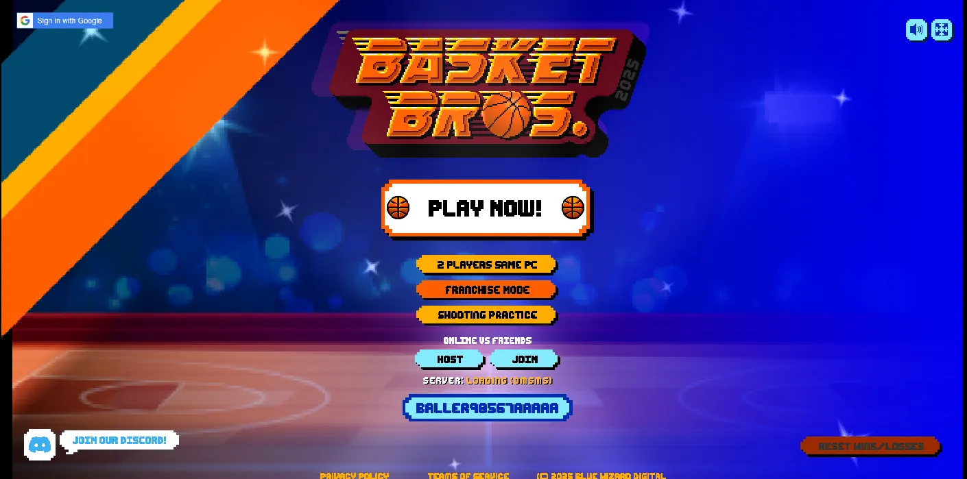Basketball Bros Screenshot 1